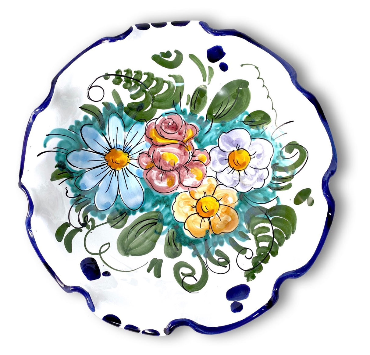 ALZATINA IN CERAMICA DI VIETRI