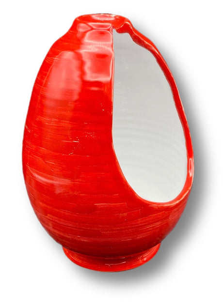 Porta Scopino in ceramica vietrese DECORO MONOCOLORE