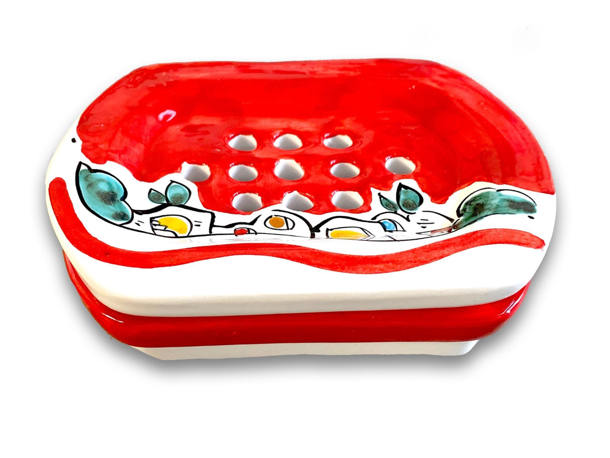 Saponiera contenitore in ceramica di Vietri