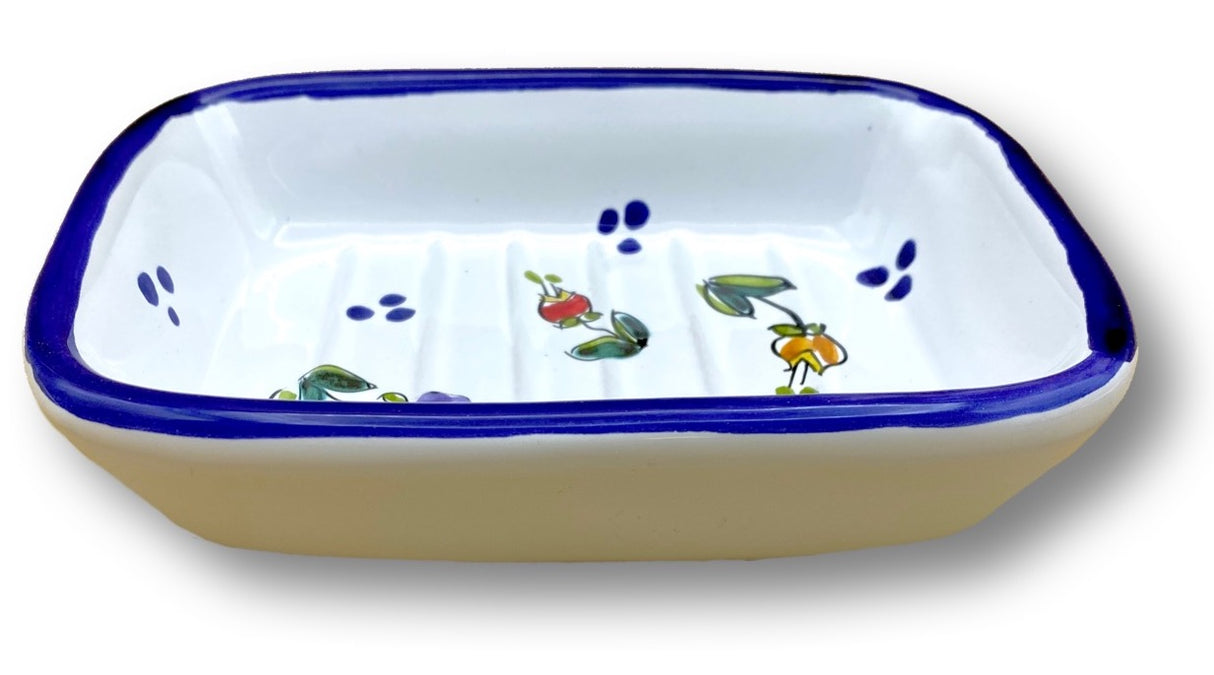 Saponiera semplice in ceramica di Vietri