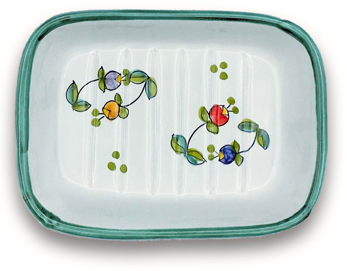 Saponiera semplice in ceramica di Vietri