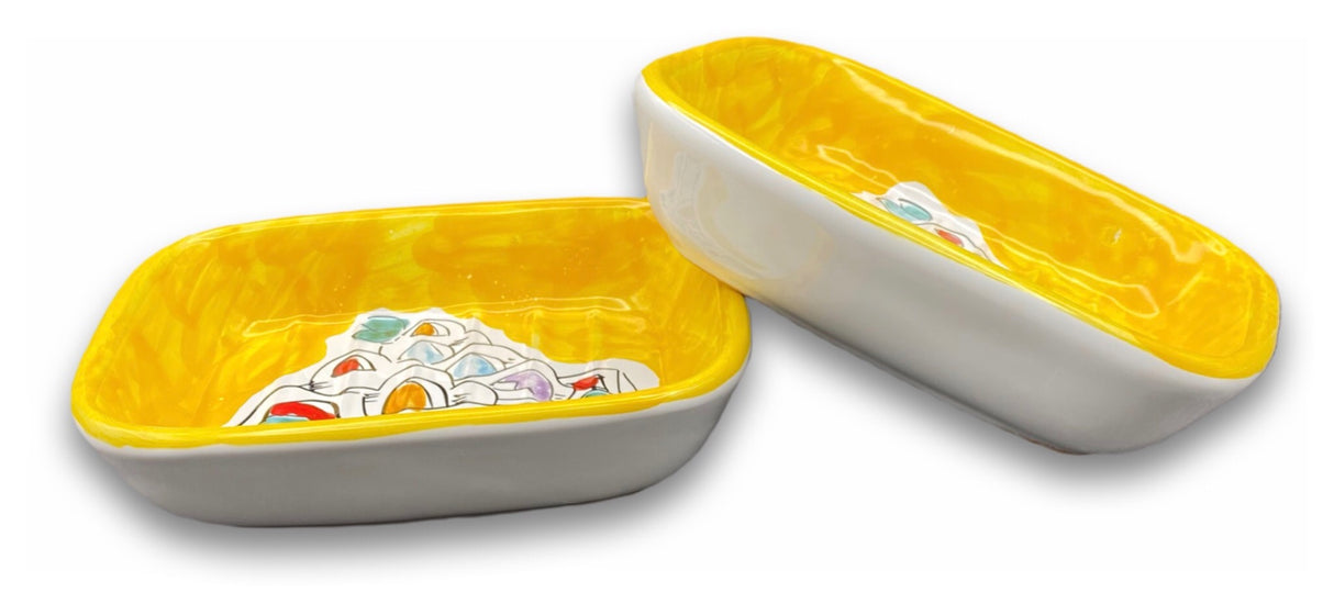 Saponiera semplice in ceramica di Vietri