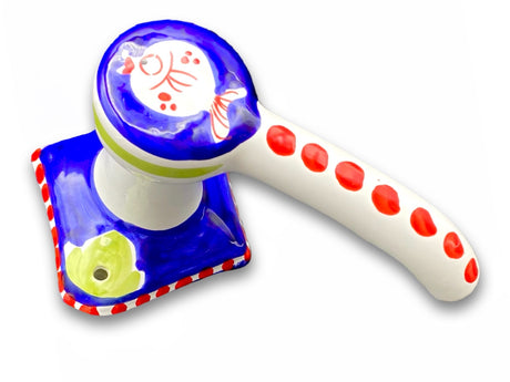 Porta rotolo carta igienica in ceramica di Vietri