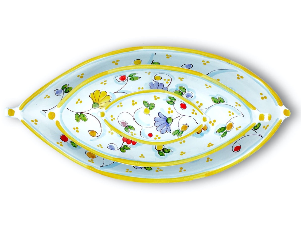 BARCHETTA IN CERAMICA DI VIETRI