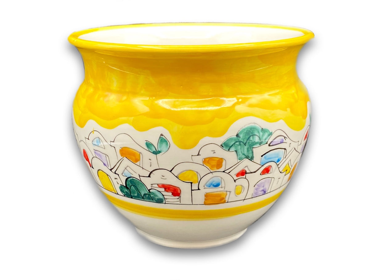 Caspò in ceramica di Vietri