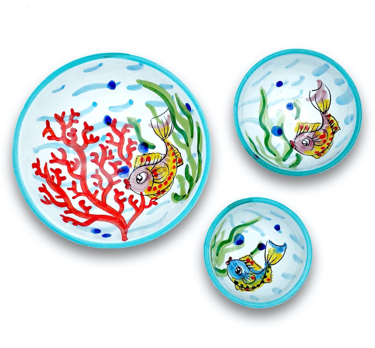 Coppetta in ceramica di Vietri