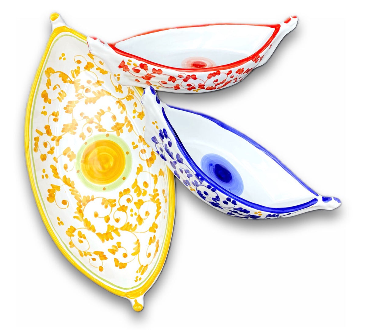 BARCHETTA IN CERAMICA DI VIETRI