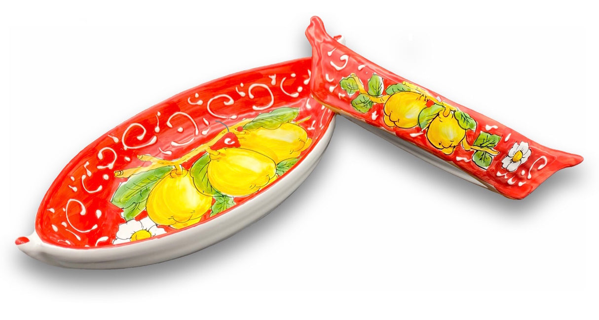 BARCHETTA IN CERAMICA DI VIETRI