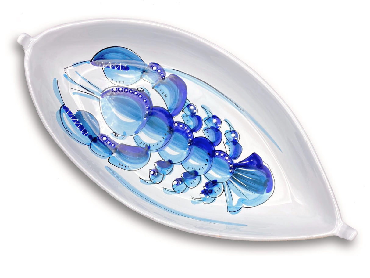 Barchetta in ceramica vietrese