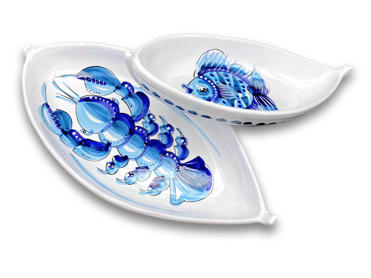 Barchetta in Ceramica Vietrese MARE MAGNUM