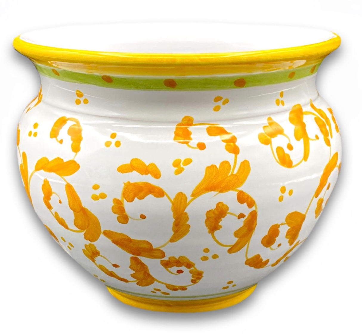 Caspò in ceramica di Vietri