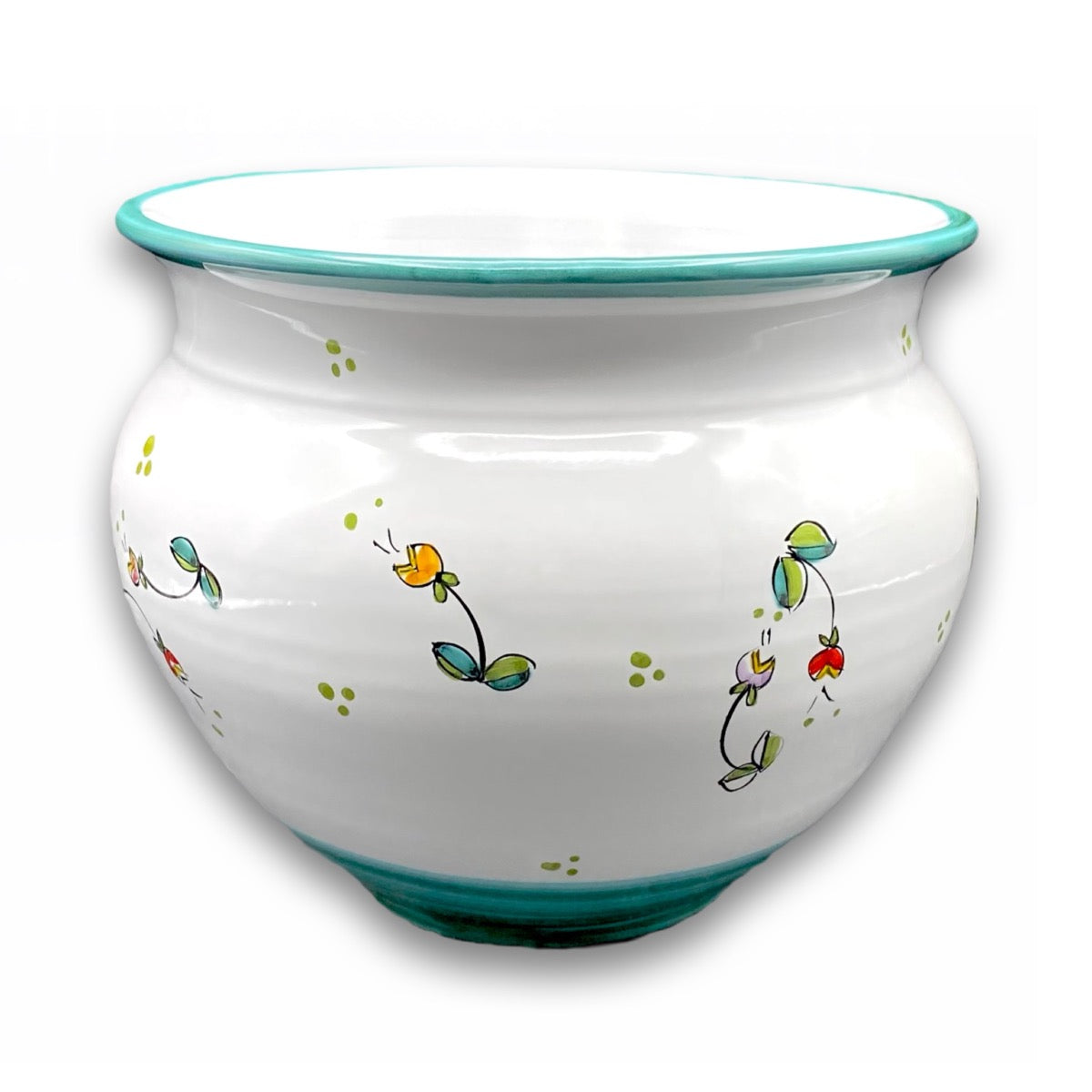 Caspò in ceramica di Vietri