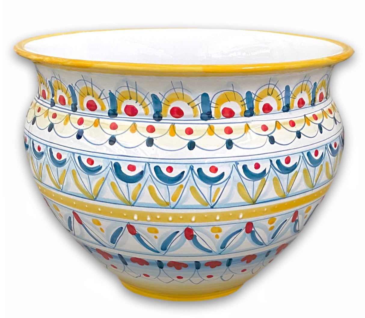 Caspò in ceramica di Vietri