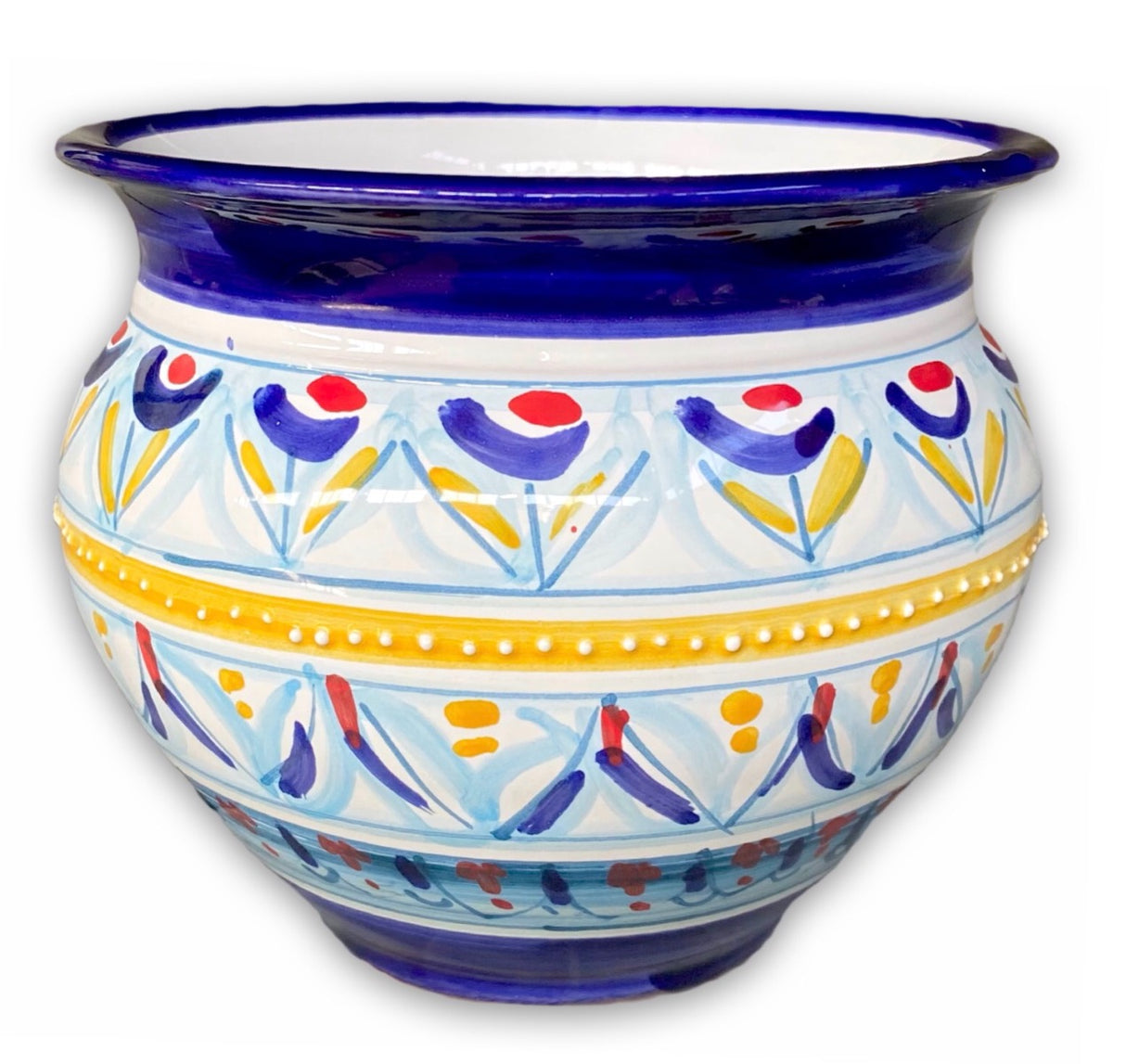 Caspò in ceramica di Vietri