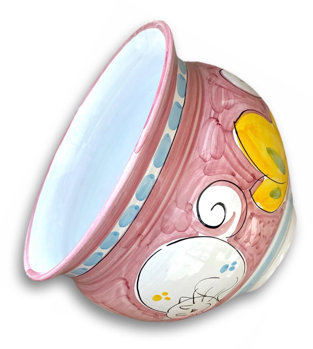 Caspò in ceramica di Vietri