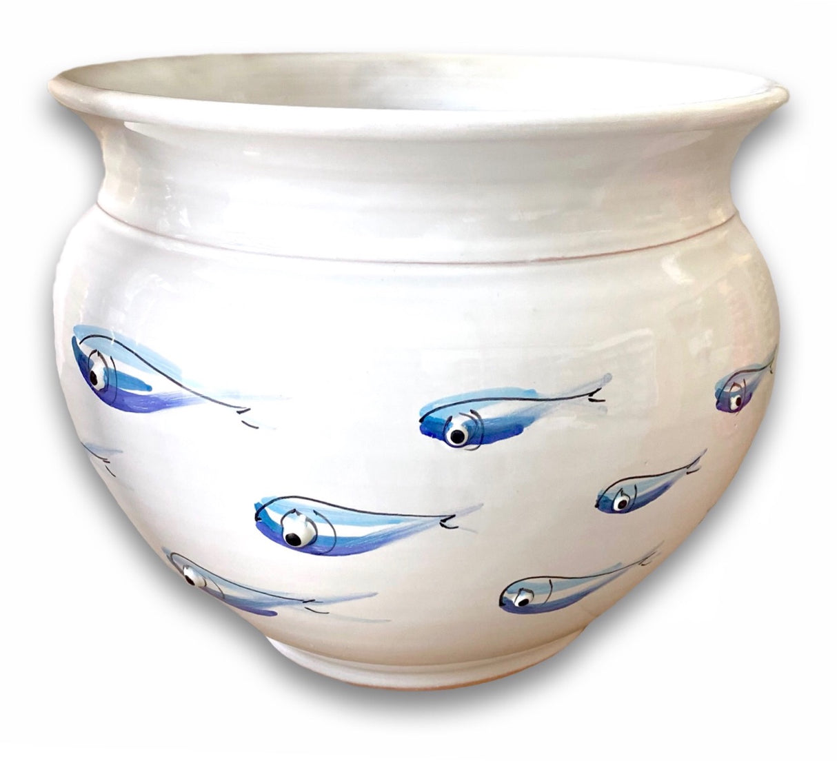 Caspò in ceramica di Vietri Linea Mare Magnum