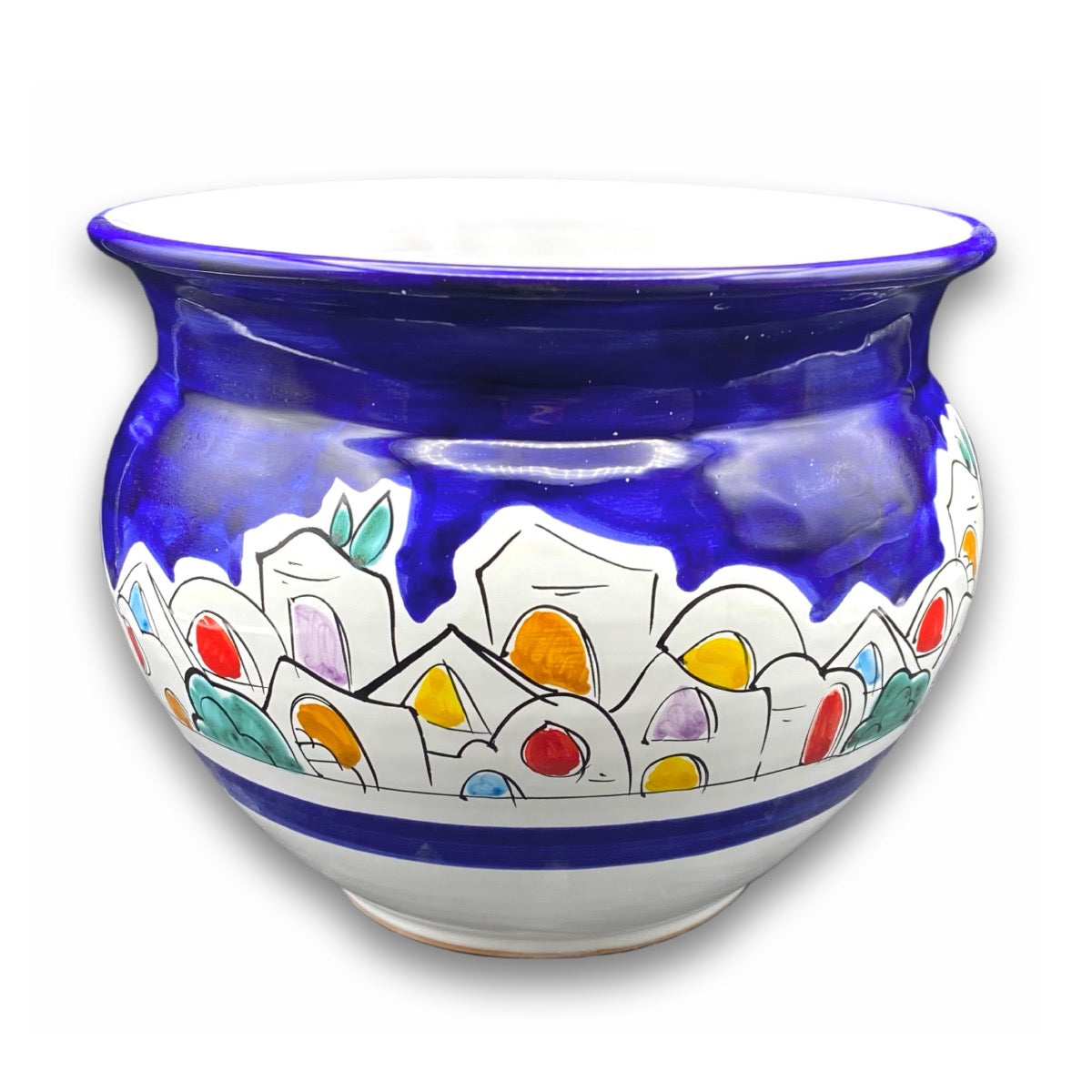 Caspò in ceramica di Vietri