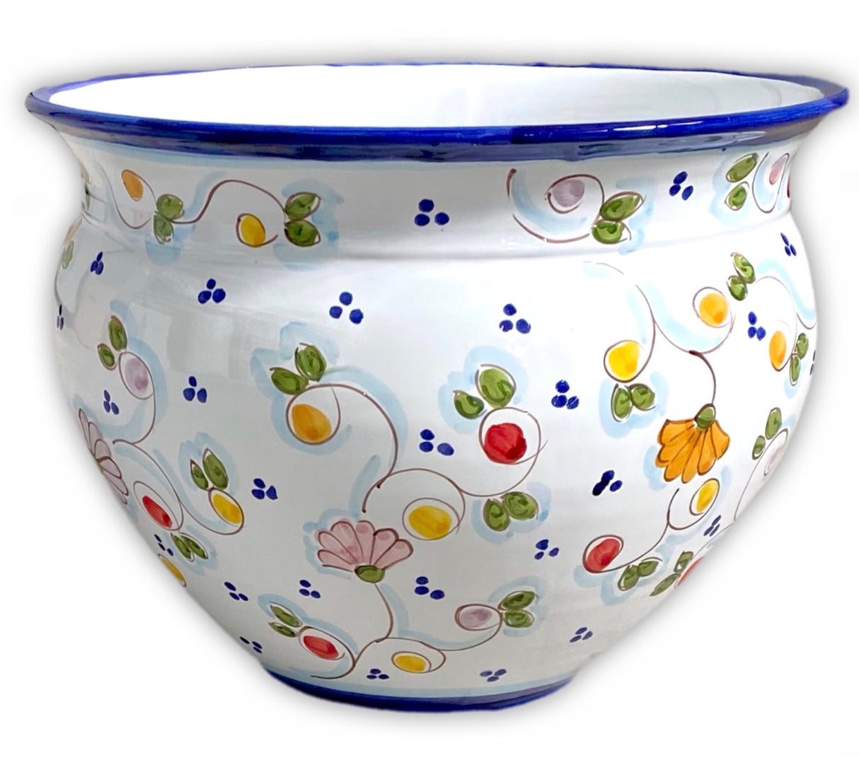 Caspò in ceramica di Vietri