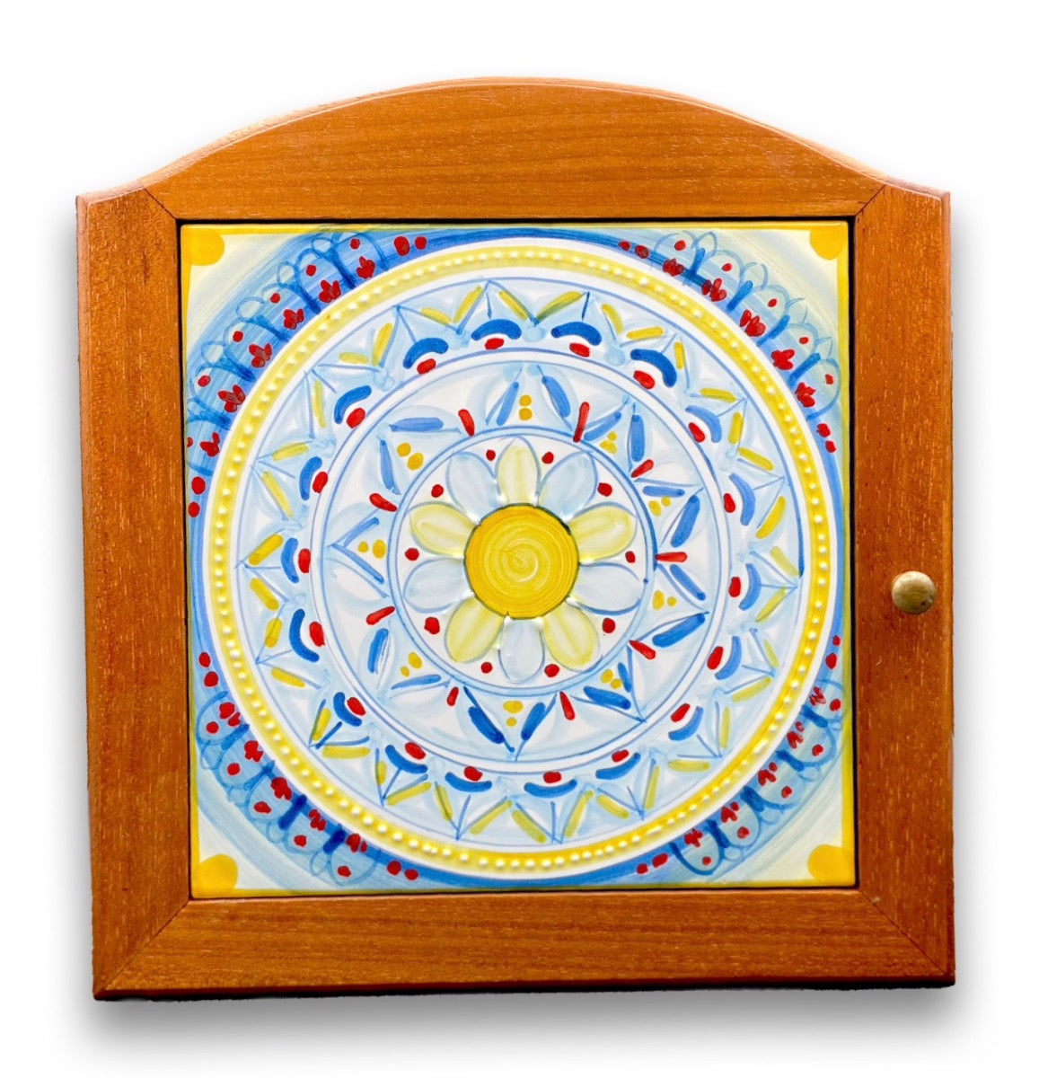 BACHECA PORTACHIAVI IN CERAMICA DI VIETRI