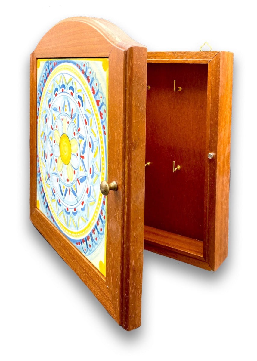 BACHECA PORTACHIAVI IN CERAMICA DI VIETRI