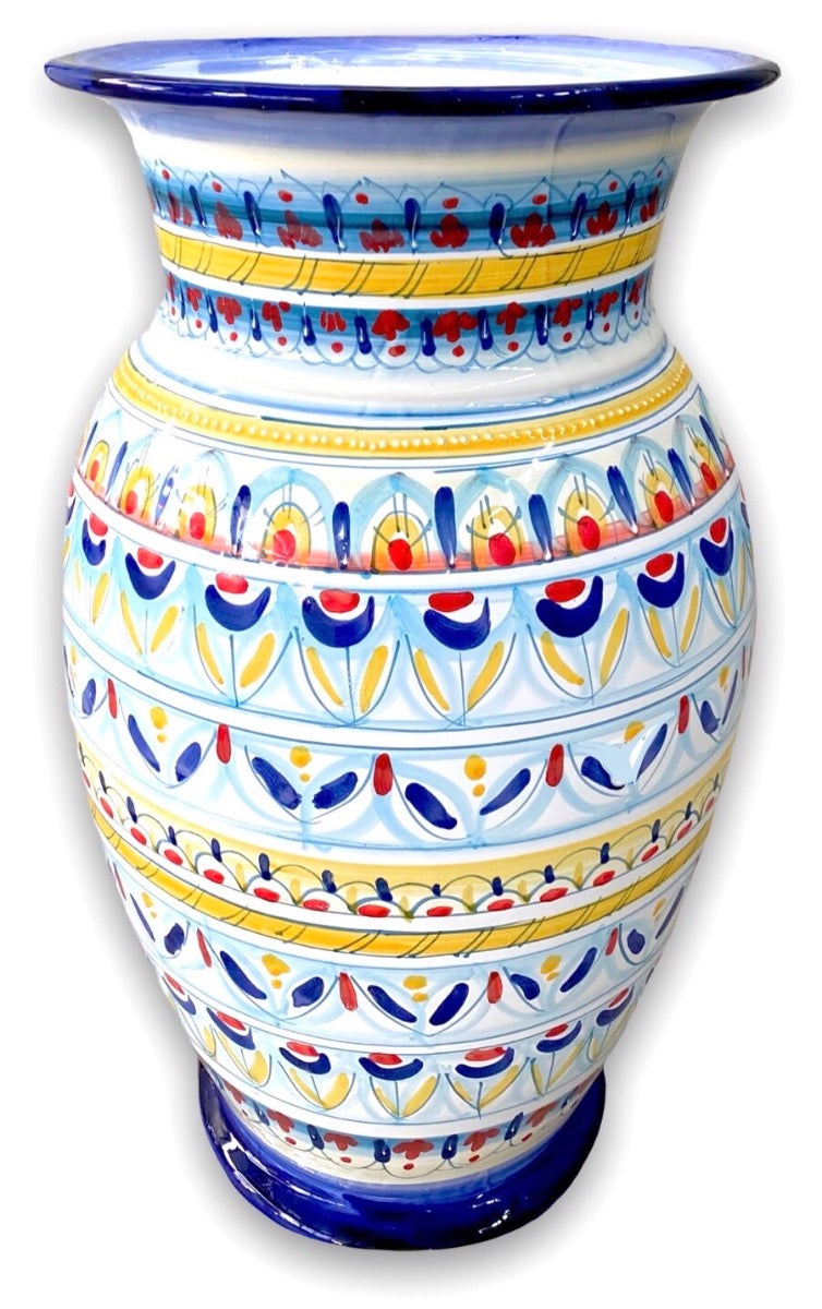 Porta ombrelli anfora in ceramica di Vietri