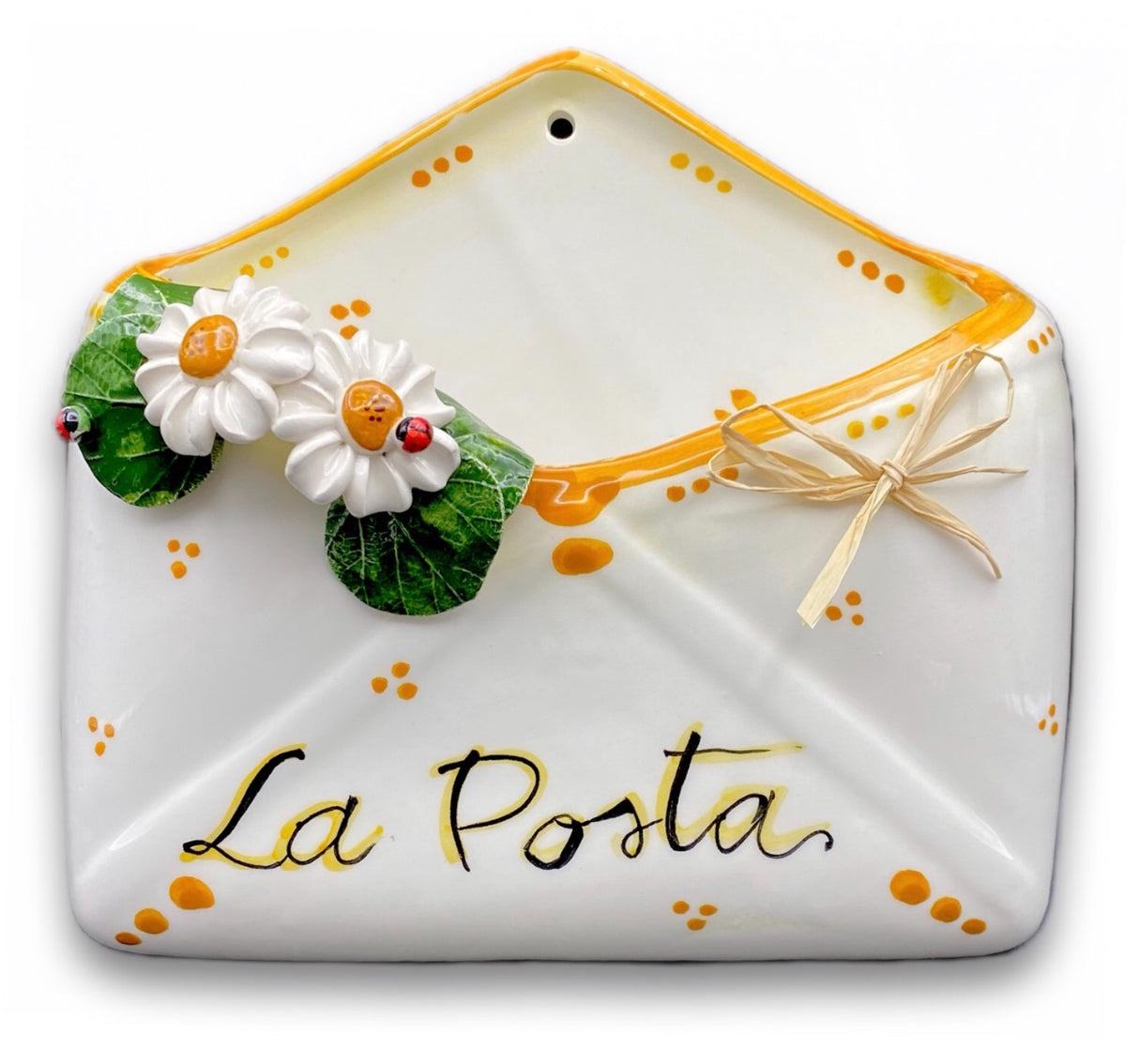 Porta Posta da Muro in Ceramica Vietrese