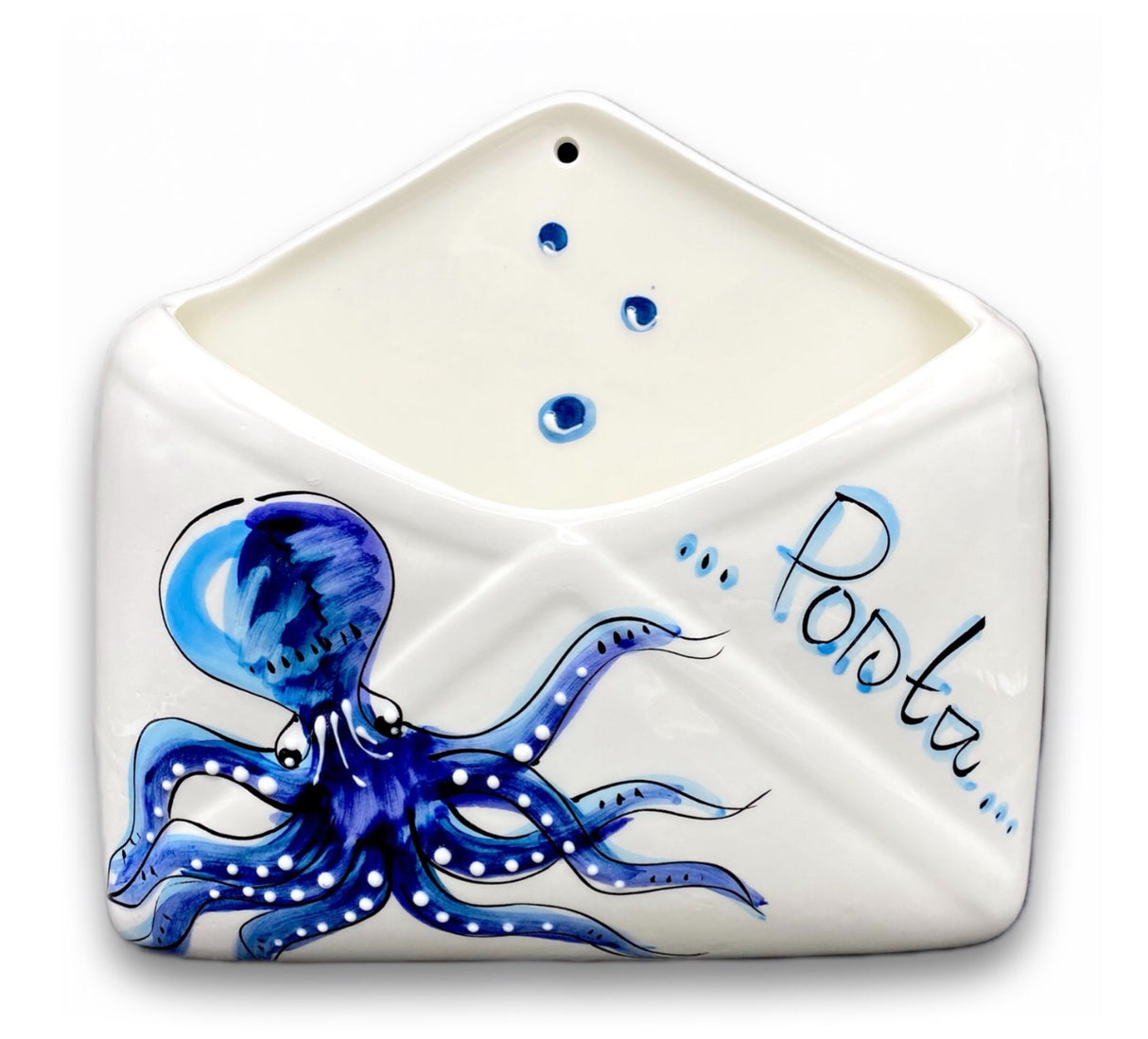 Porta Posta da Muro in ceramica di Vietri Mare Magnum