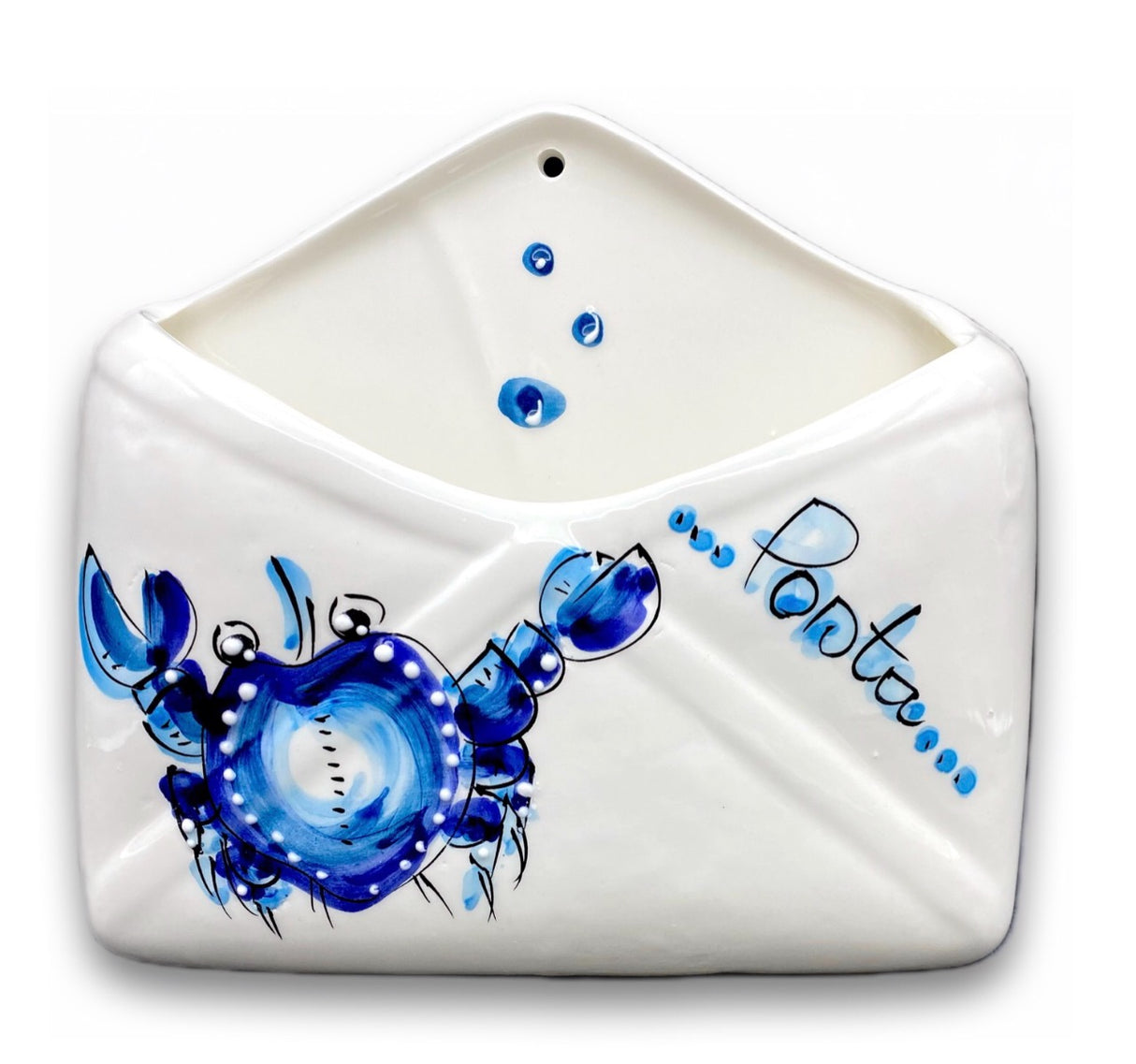 Porta Posta da Muro in ceramica di Vietri Mare Magnum