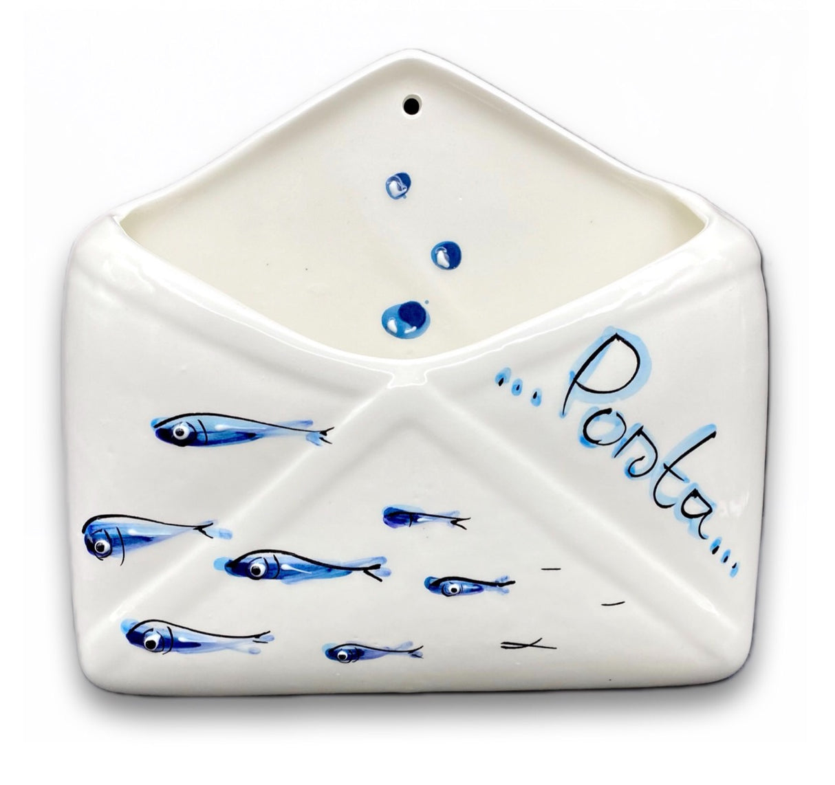 Porta Posta da Muro in ceramica di Vietri Mare Magnum