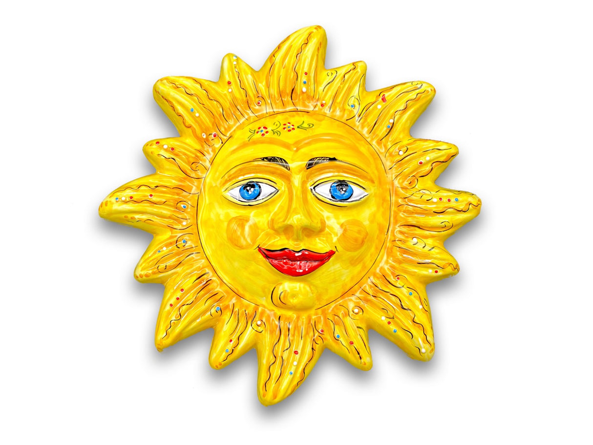 Sole in ceramica di Vietri