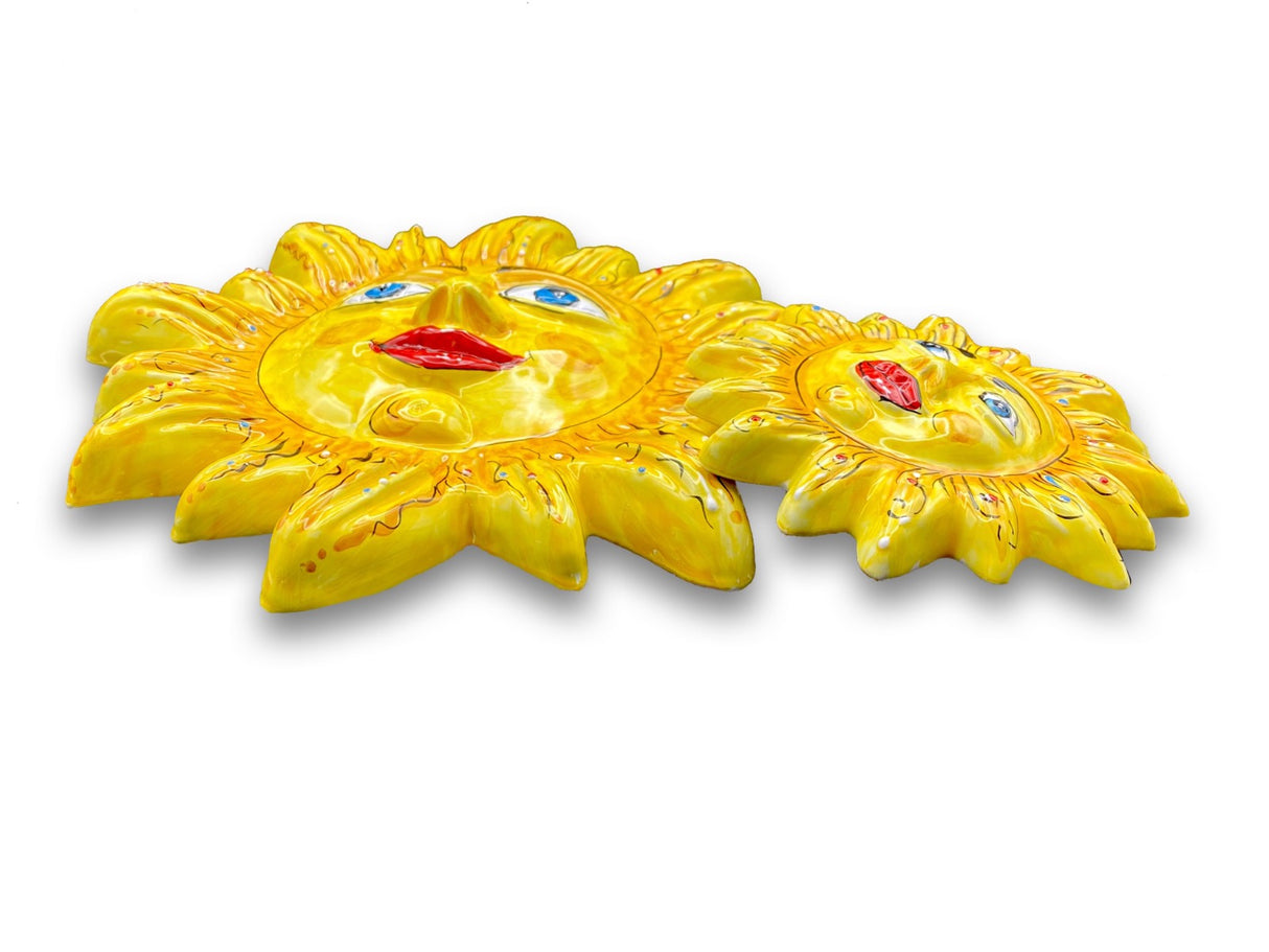 Sole in ceramica di Vietri