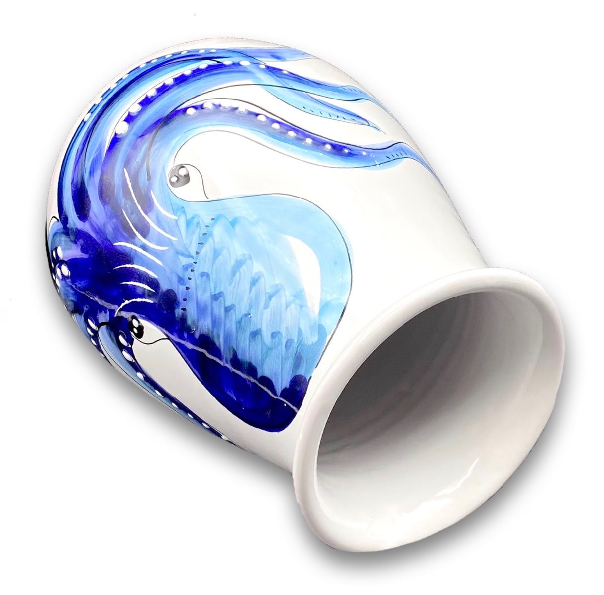 Vaso per fiori in ceramica di Vietri