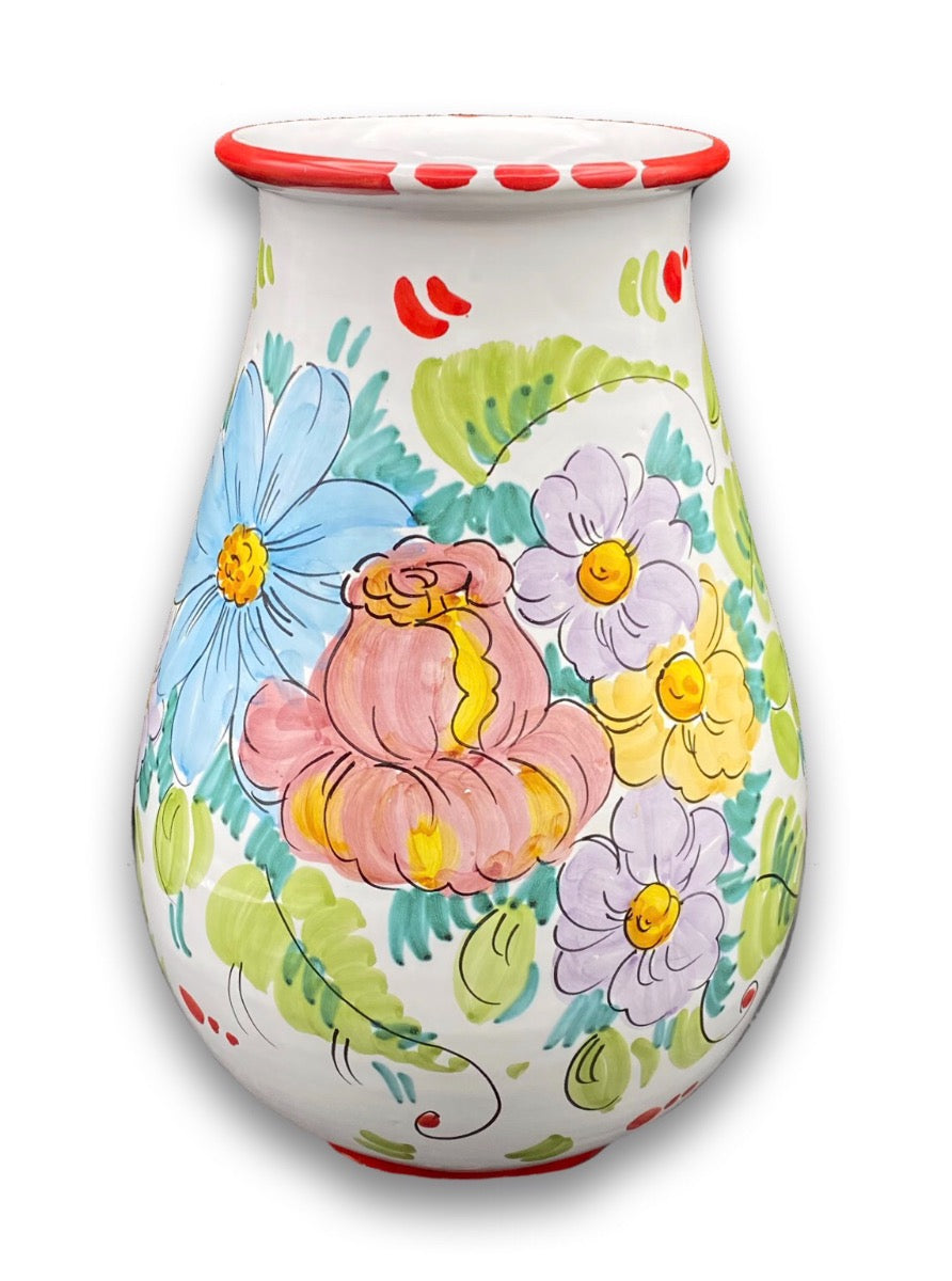Vaso per fiori in ceramica di Vietri