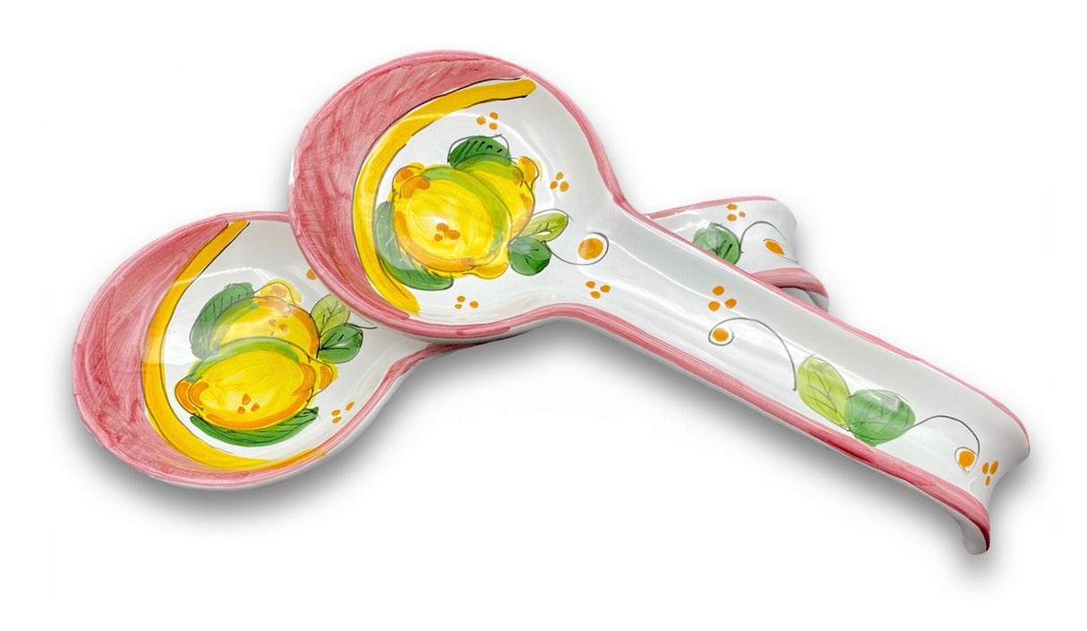 Poggiamestolo Roma in ceramica di Vietri