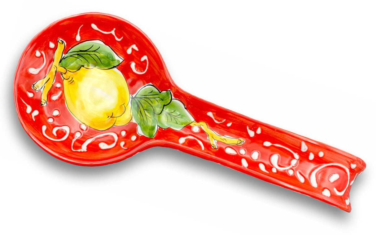 Poggiamestolo Roma in ceramica di Vietri