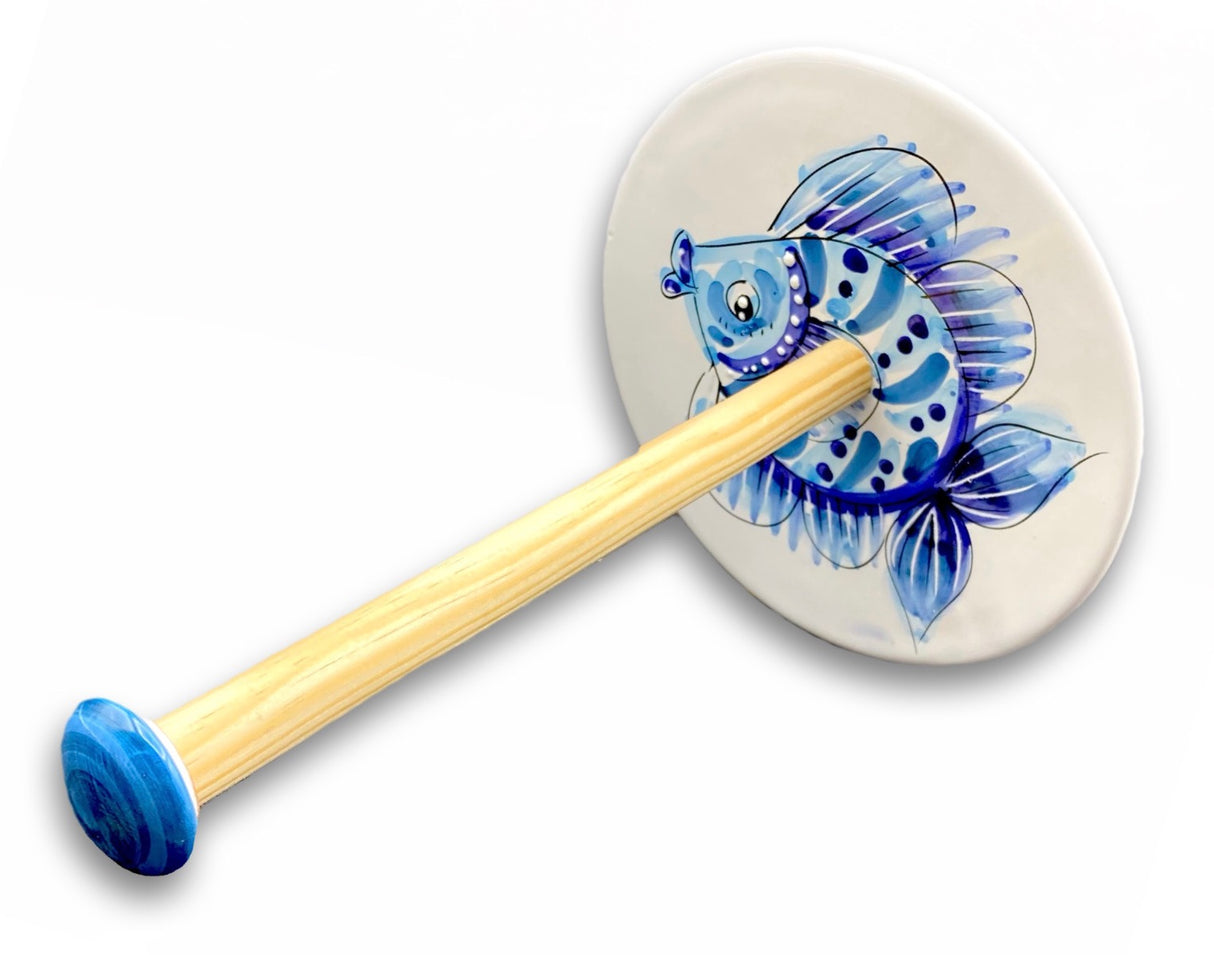 Porta scottex in ceramica di Vietri