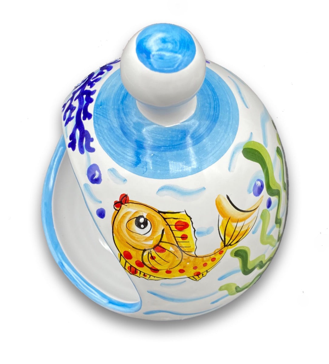 PORTA SPUGNA IN CERAMICA DI VIETRI