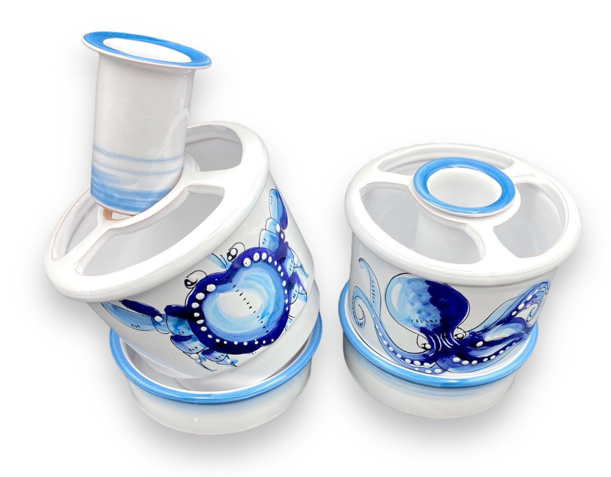 Cola Posate in ceramica vietrese