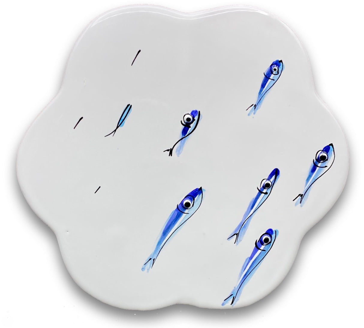 Sottopentola in ceramica di Vietri Linea Mare Magnum