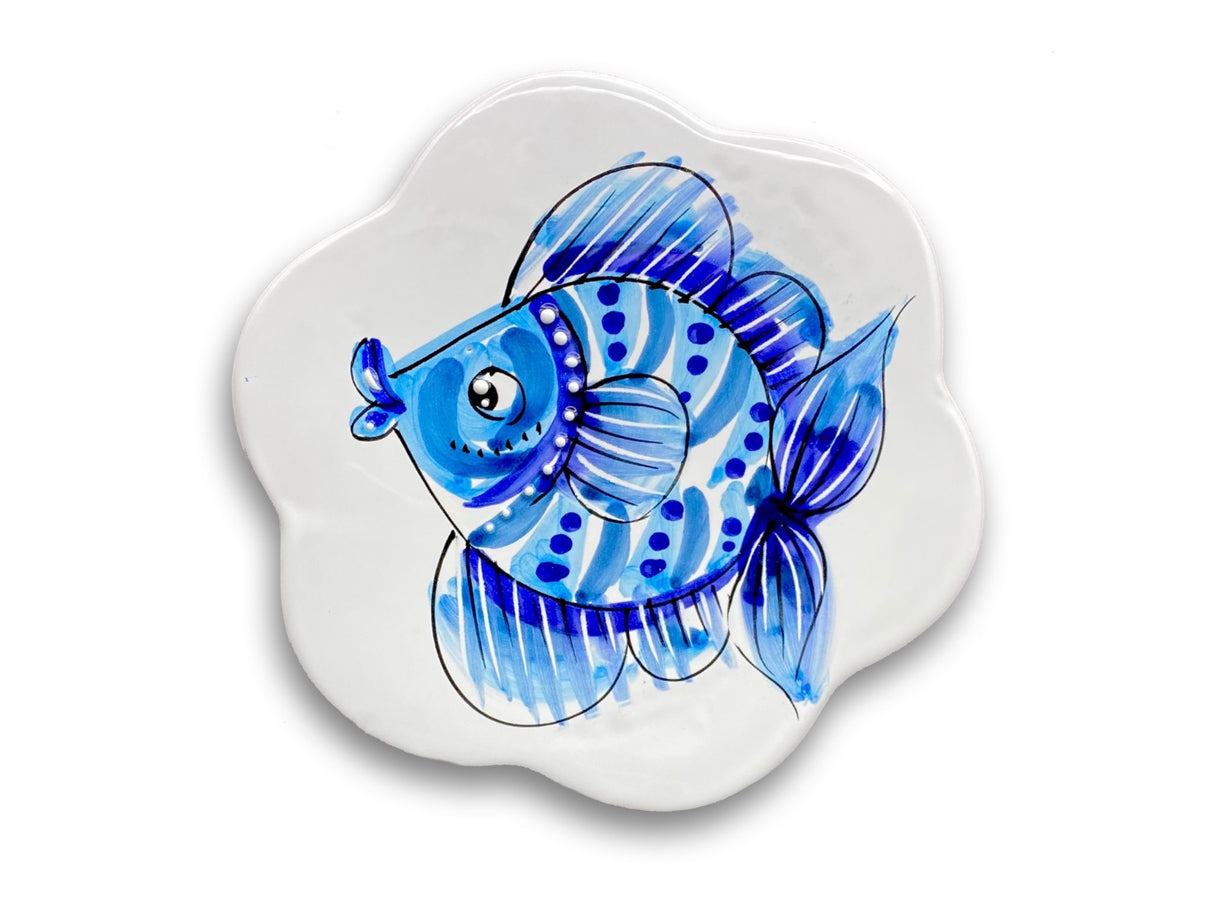 Sottopentola in ceramica di Vietri Linea Mare Magnum