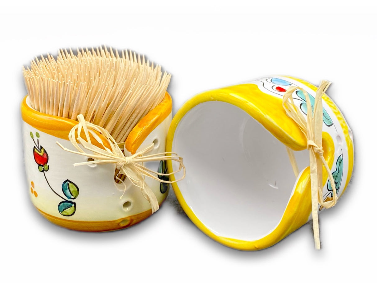 Porta stuzzicadenti in Ceramica di Vietri