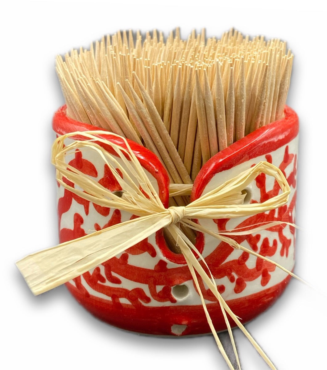 Porta stuzzicadenti in Ceramica di Vietri