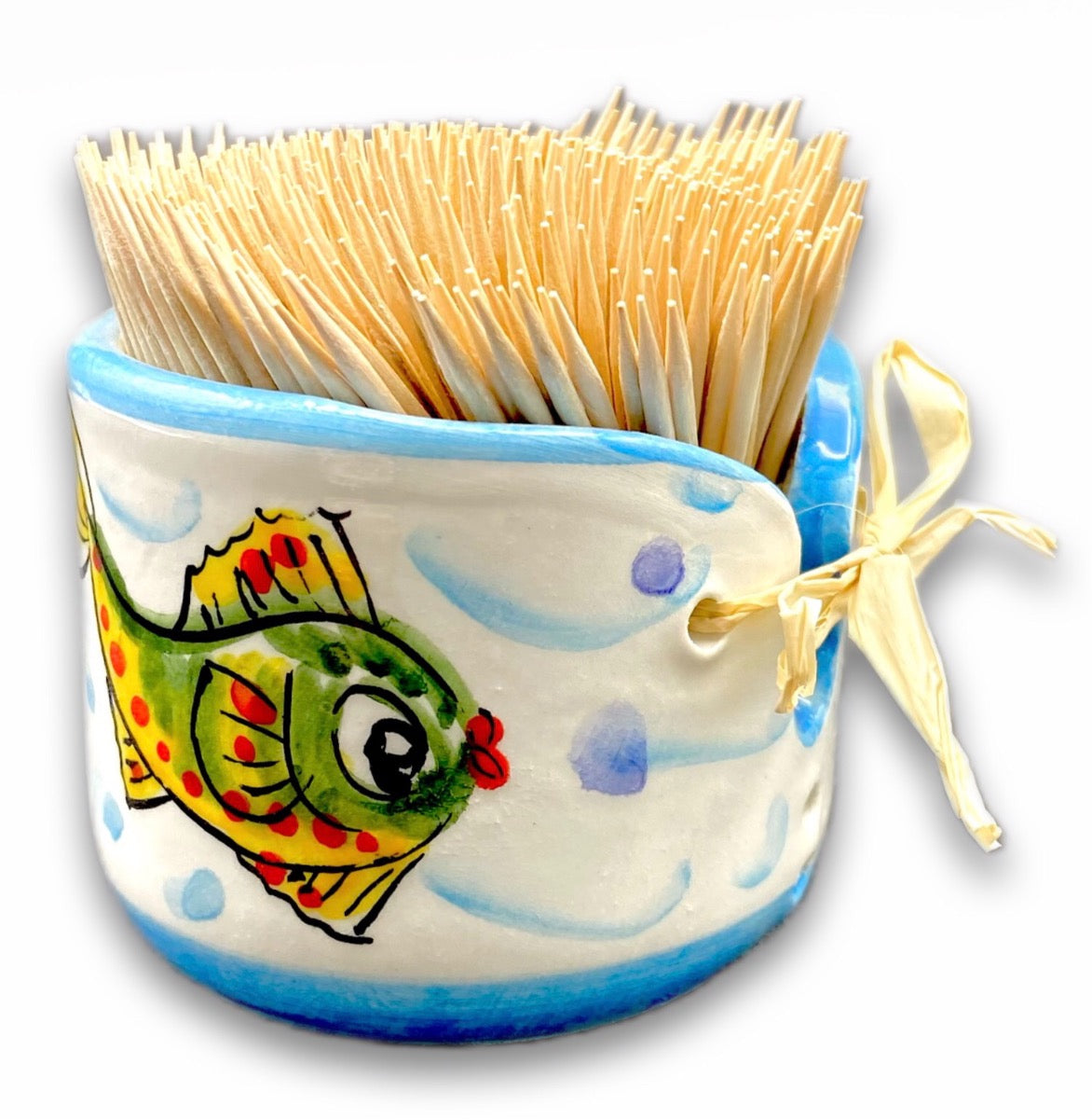 Porta stuzzicadenti in Ceramica di Vietri