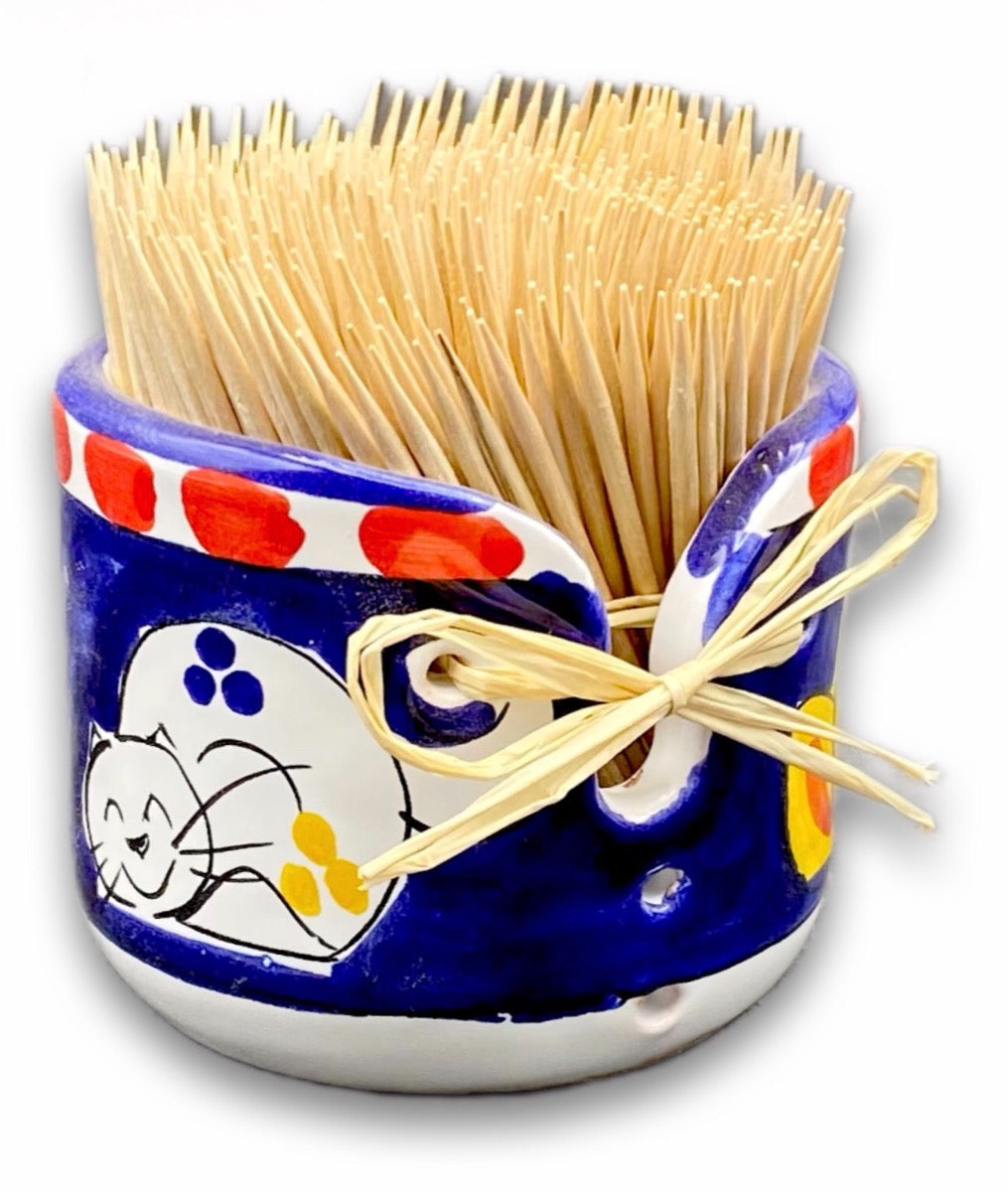 Porta stuzzicadenti in Ceramica di Vietri