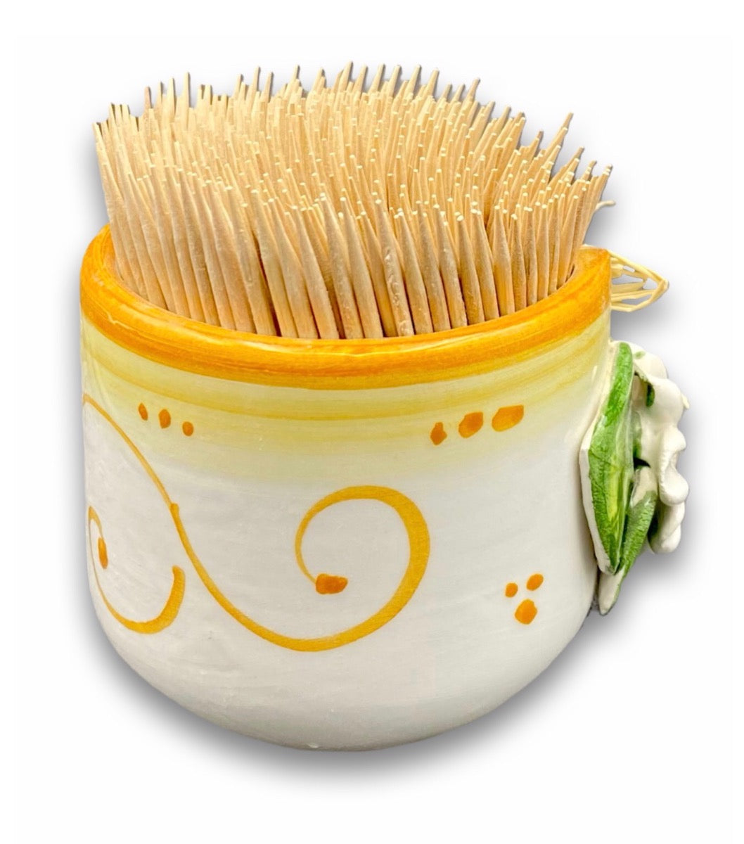 Porta stuzzicadenti in ceramica di Vietri