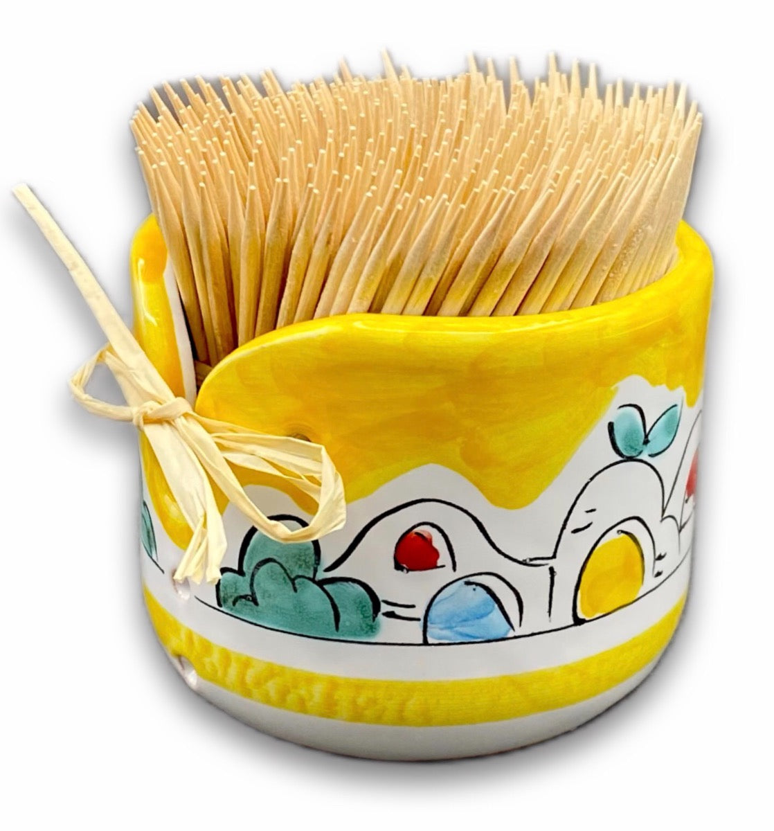 Porta stuzzicadenti in Ceramica di Vietri