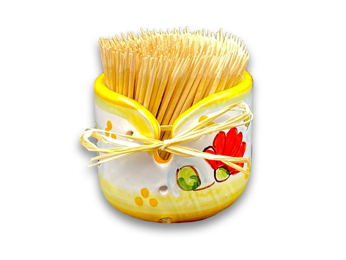 Porta stuzzicadenti in Ceramica di Vietri