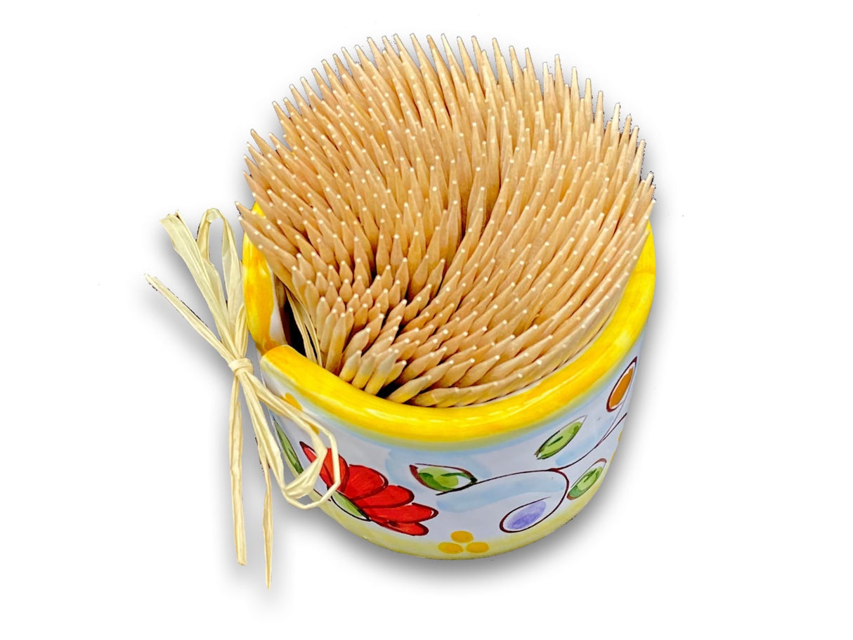 Porta stuzzicadenti in Ceramica di Vietri