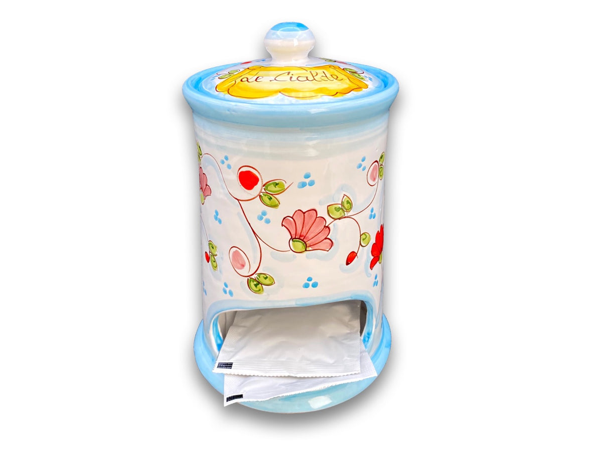 Porta cialde caffè in ceramica di Vietri