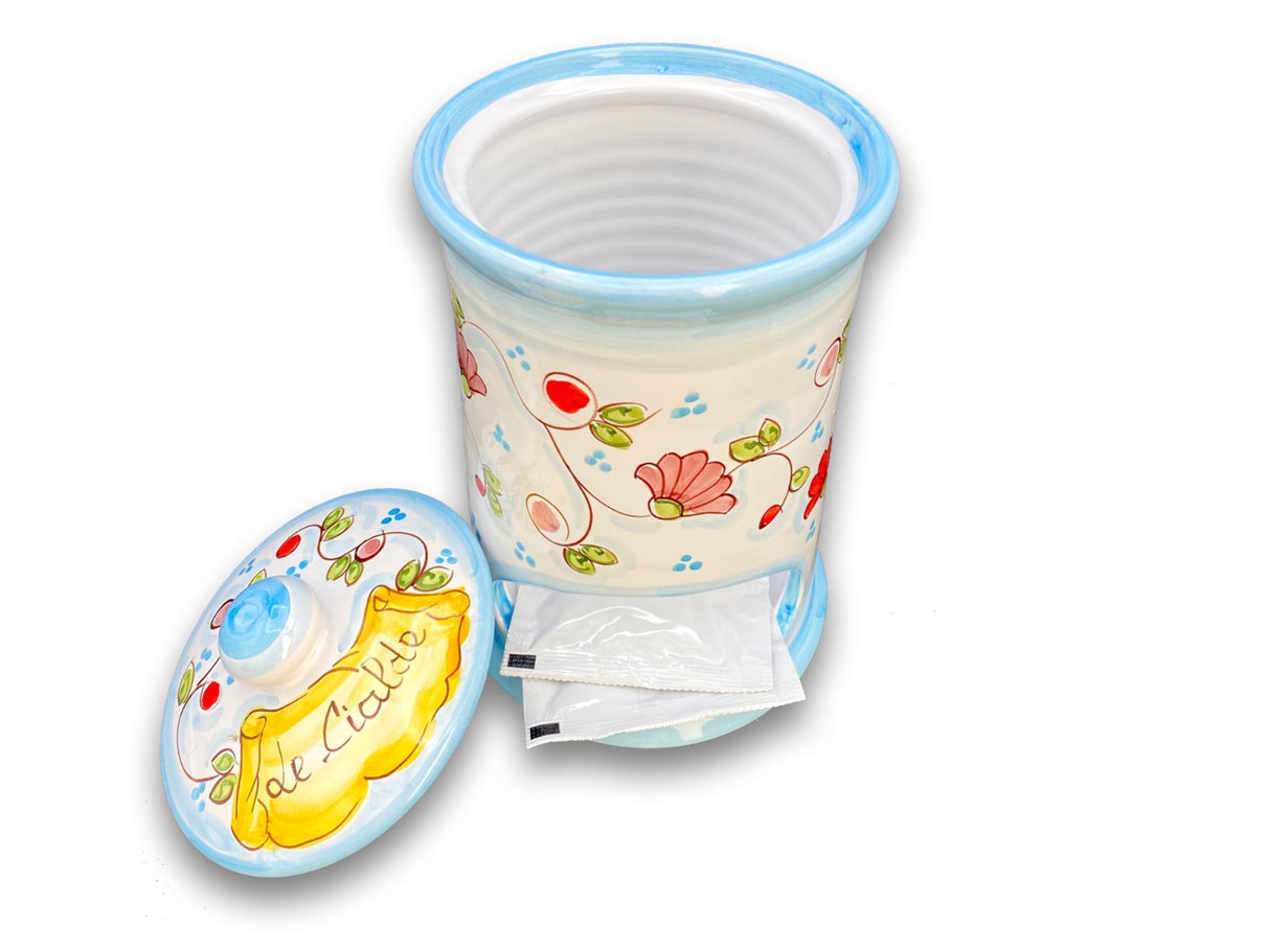 Porta cialde caffè in ceramica di Vietri